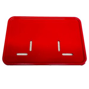 قاب پلاک موتور سیکلت وارون مدل فلزی کد W-118-RD