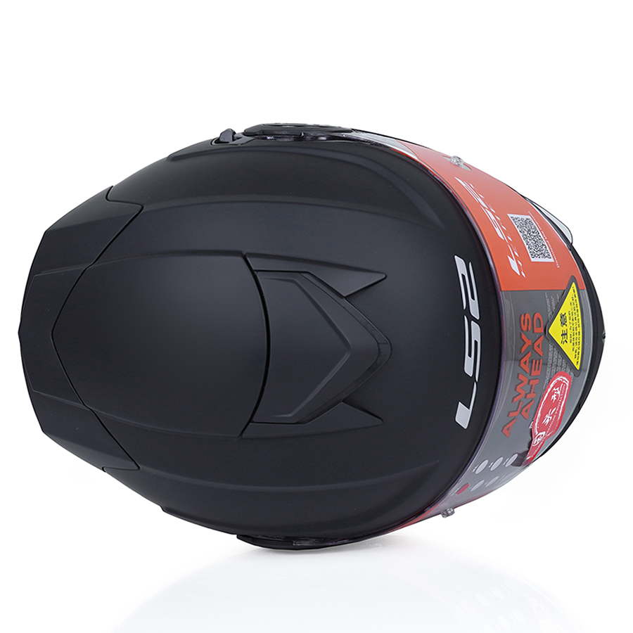 کلاه کاسکت ال اس تو مدل FF345.Black.Mat