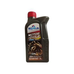 روغن موتور سیکلت تمام سنتتیک میشلن اٌویل مدل SN 10W-40 حجم 1 لیتر