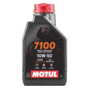 روغن موتور سیکلت تمام سنتتیک موتول مدل SP 10W-50 حجم 1 لیتر