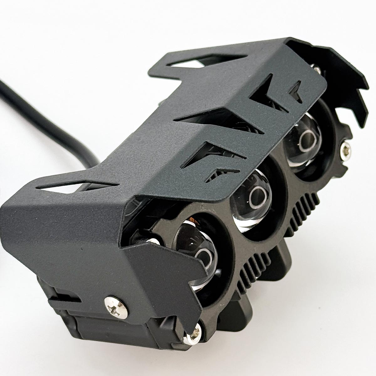 چراغ سه لنز TRI-BEAM X3 کد 2370 بسته 2 عددی
