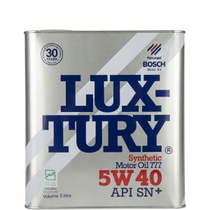 روغن موتور خودرو بنزینی بوش مدل SN 5W-40 حجم 5 لیتر