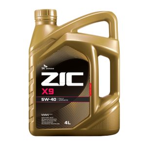 روغن موتور خودرو بنزینی زیک مدل X9 5W-40 SP حجم 4 لیتر