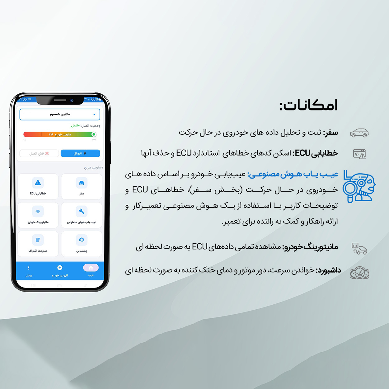 عیب یاب هوشمند خودرو مدل شخصی