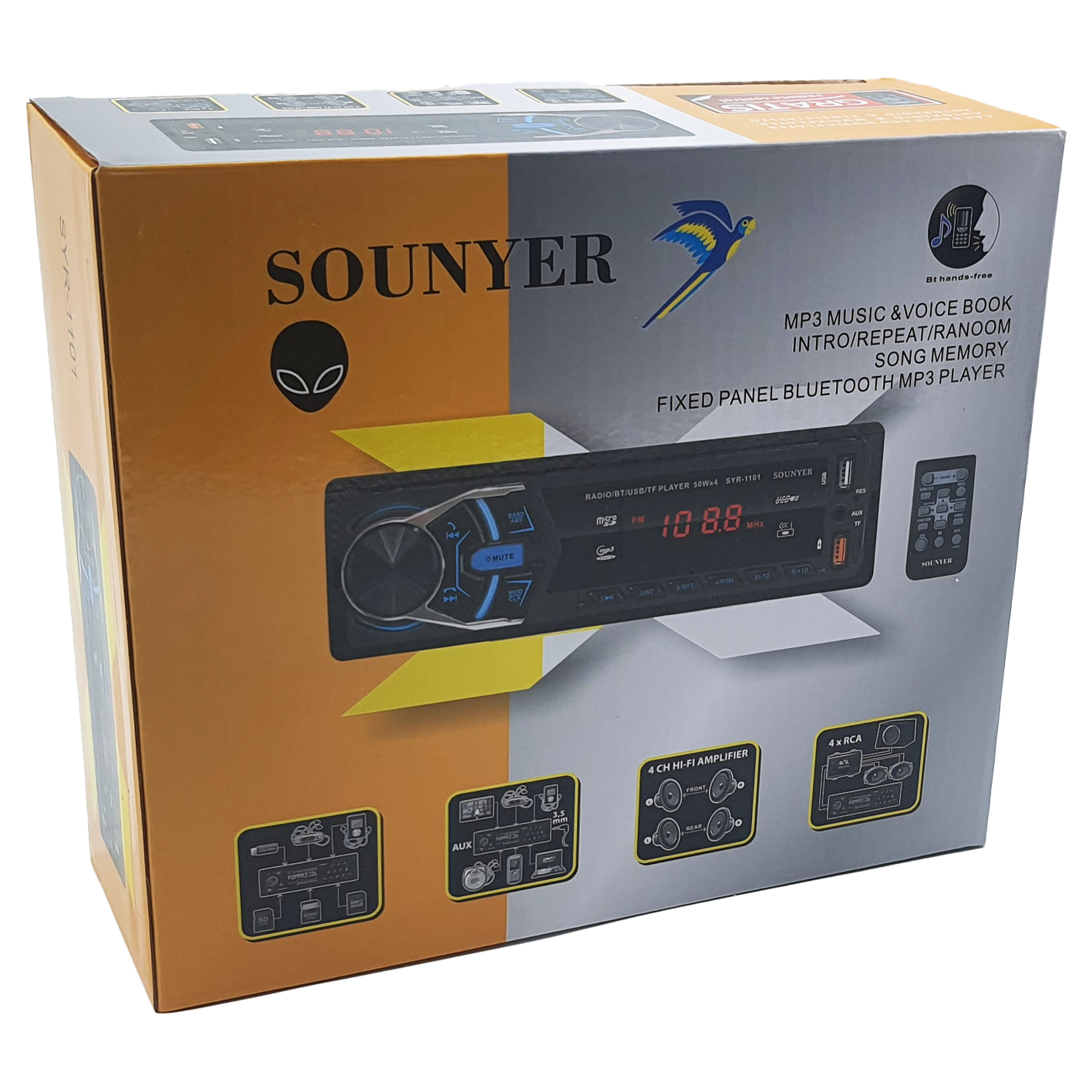 پخش کننده خودرو سونیر مدل SYR-1101