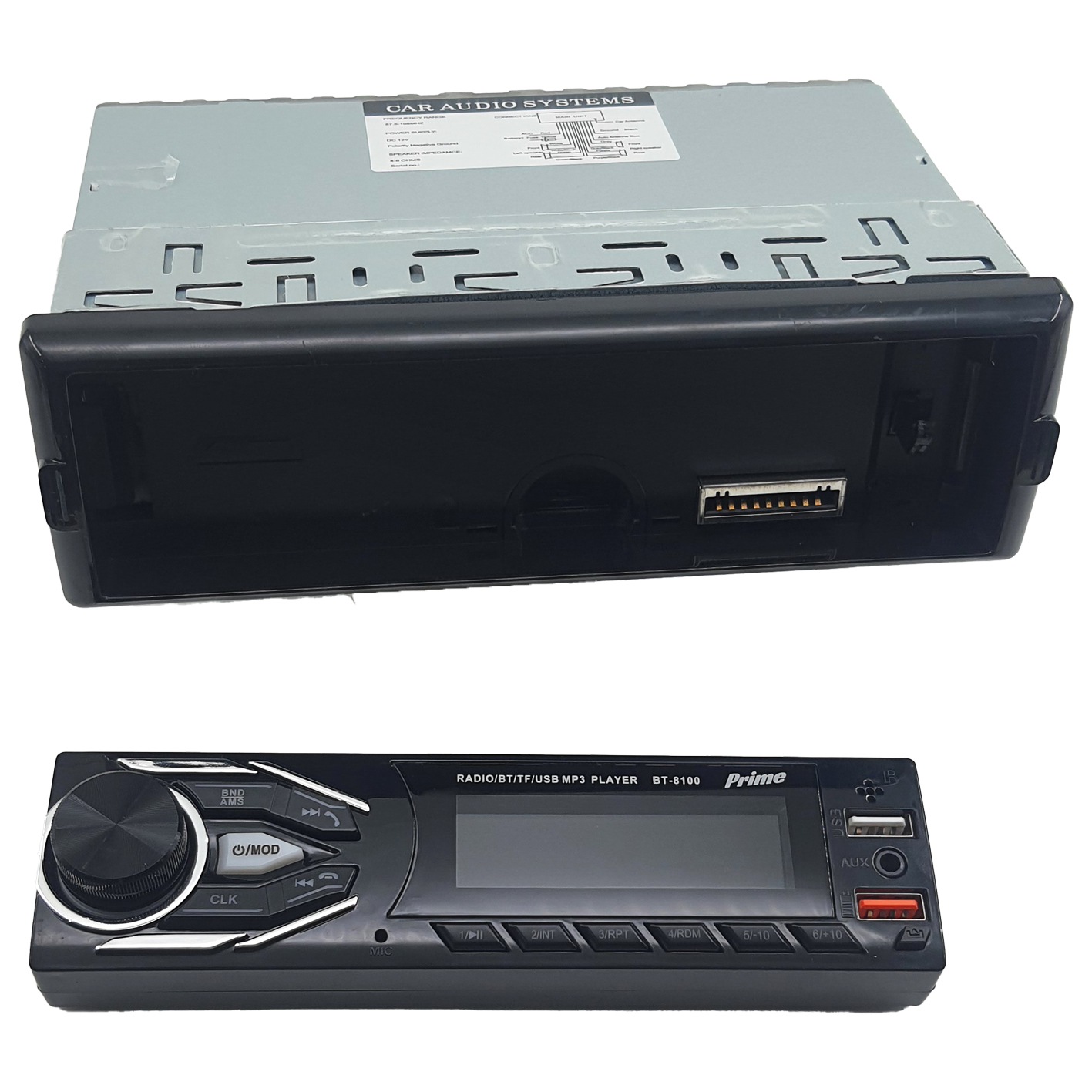 پخش کننده خودرو پرایم مدل PRIME-8100