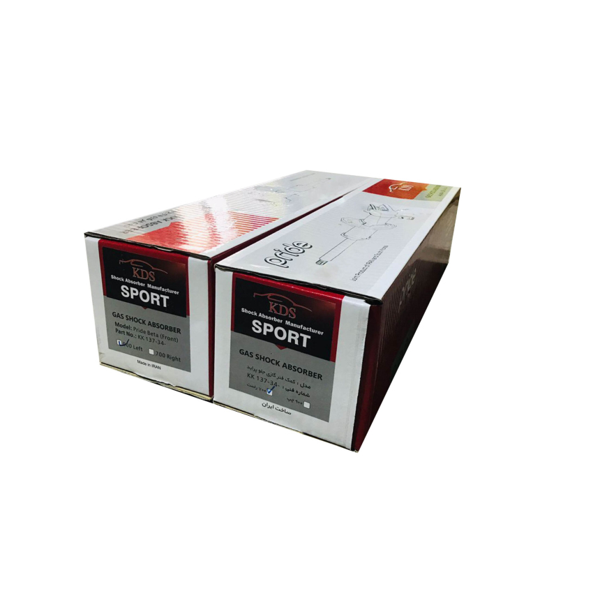 کمک فنر جلو راست و چپ کی دی اس مدل komak1032ran اسپرت پوسته کوتاه مناسب برای پراید بسته 2 عددی