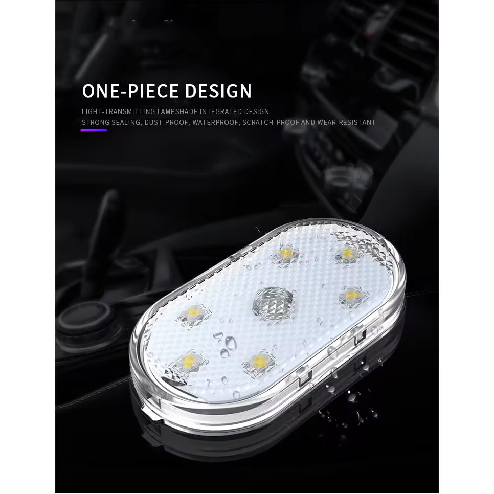 چراغ تزئینی سقف خودرو اکی یس مدل oK-6LED-COLOR