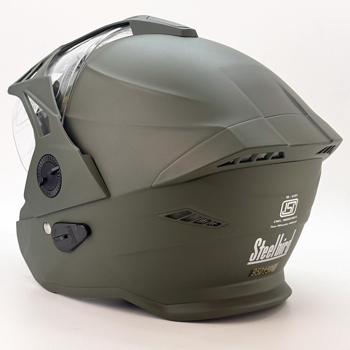 کلاه کاسکت بدون فک استیل برد مدل AVA Ranger کد 2373