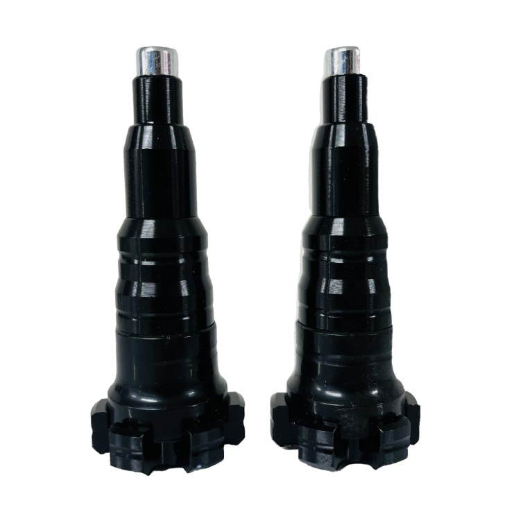 پروتکشن بدنه موتور سیکلت وارون مدل CNC ستاره ای کد B-41-BLK بسته 2 عددی