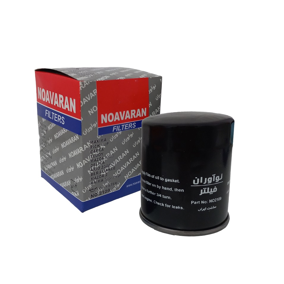 فیلتر روغن خودرو فیلتر نوآوران مدل NO2109 مناسب برای نیسان ماکسیما