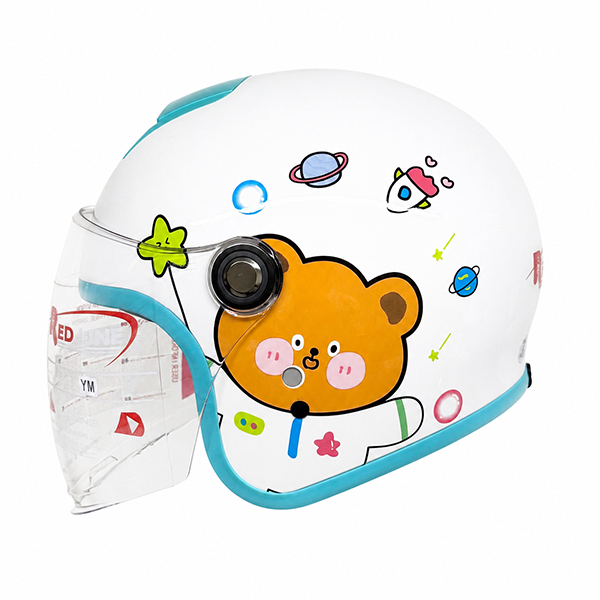 کلاه کاسکت ردلاین مدل  910 BRIGHT WHITE / Little Bear
