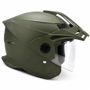 کلاه کاسکت بدون فک استیل برد مدل AVA Ranger کد 2373