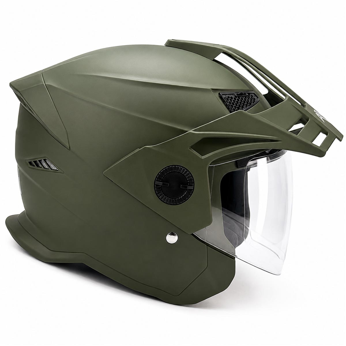 کلاه کاسکت بدون فک استیل برد مدل AVA Ranger کد 2373