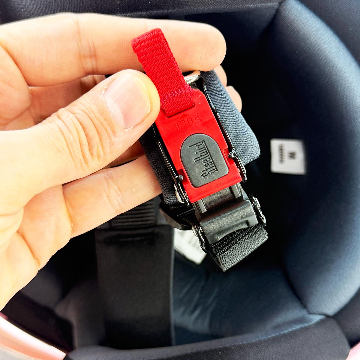 کلاه کاسکت بدون فک بچگانه استیل برد کد 2377