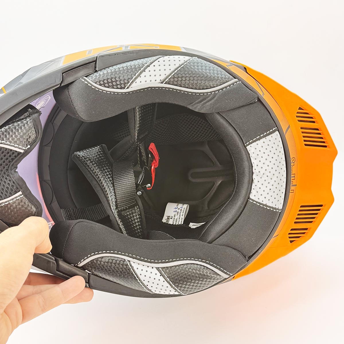 کلاه کاسکت فک متحرک استیل برد مدل Dark Rider کد 2376