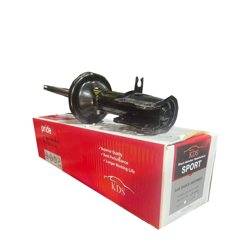 کمک فنر جلو راست و چپ کی دی اس مدل komak1032ran اسپرت پوسته کوتاه مناسب برای پراید بسته 2 عددی