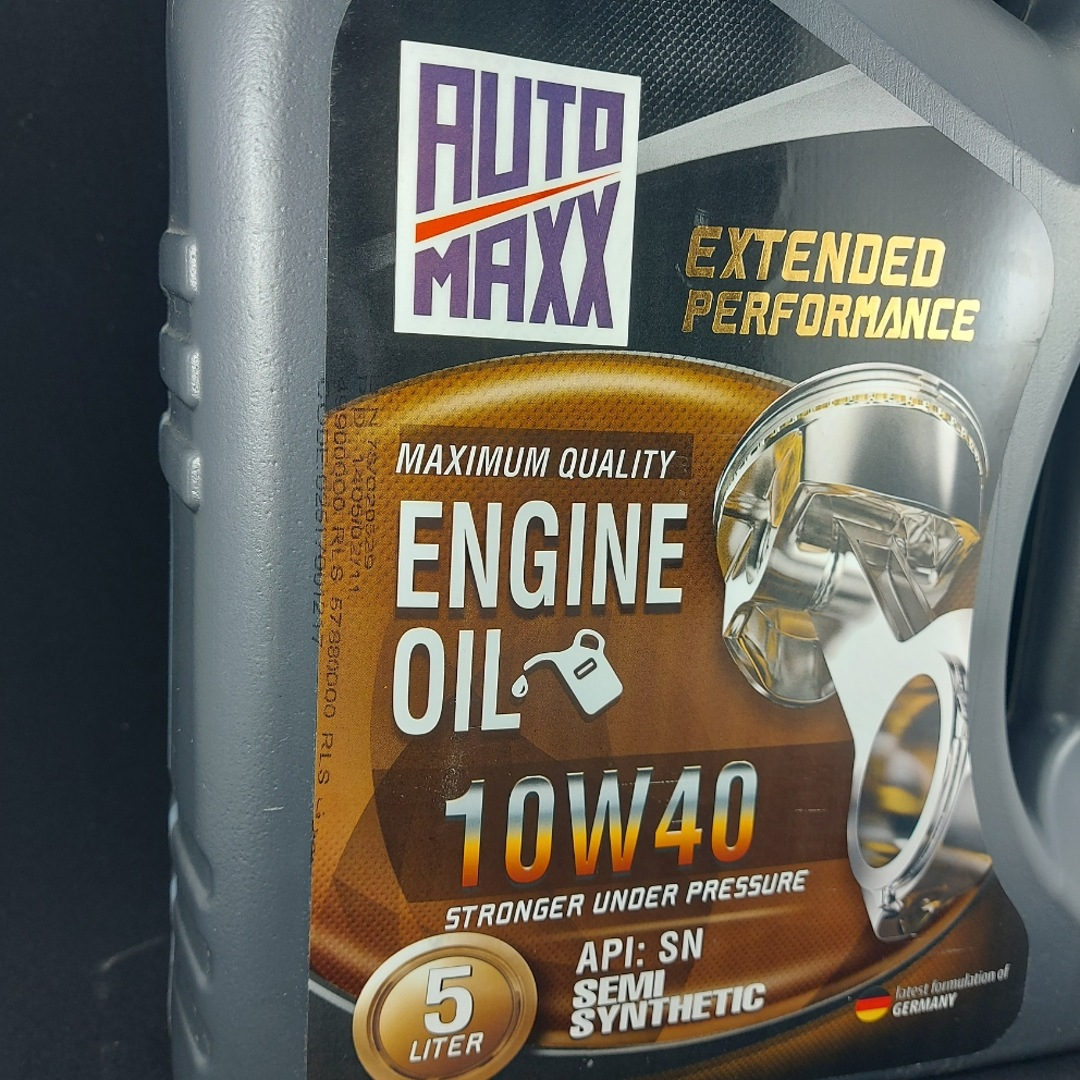روغن موتور خودرو اتومکس مدل SN 10W-40 حجم 5 لیتر