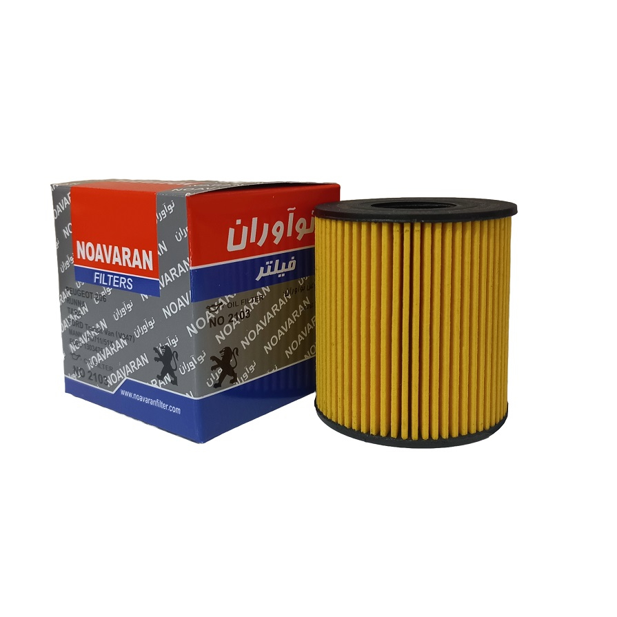 فیلتر روغن خودرو فیلتر نوآوران مدل NO2103 مناسب برای پژو 206