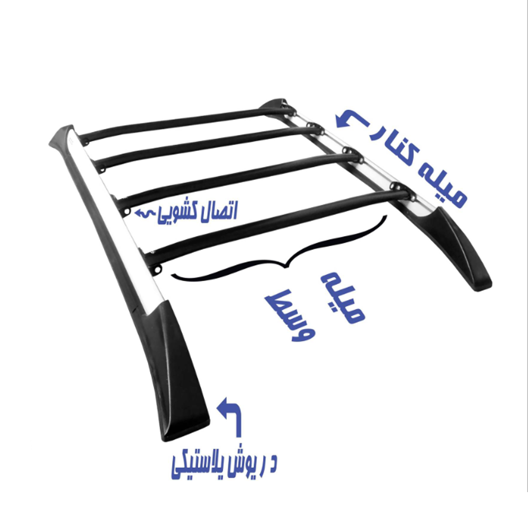 باربند خودرو اسلیپر مدل ST_2مناسب برای پراید
