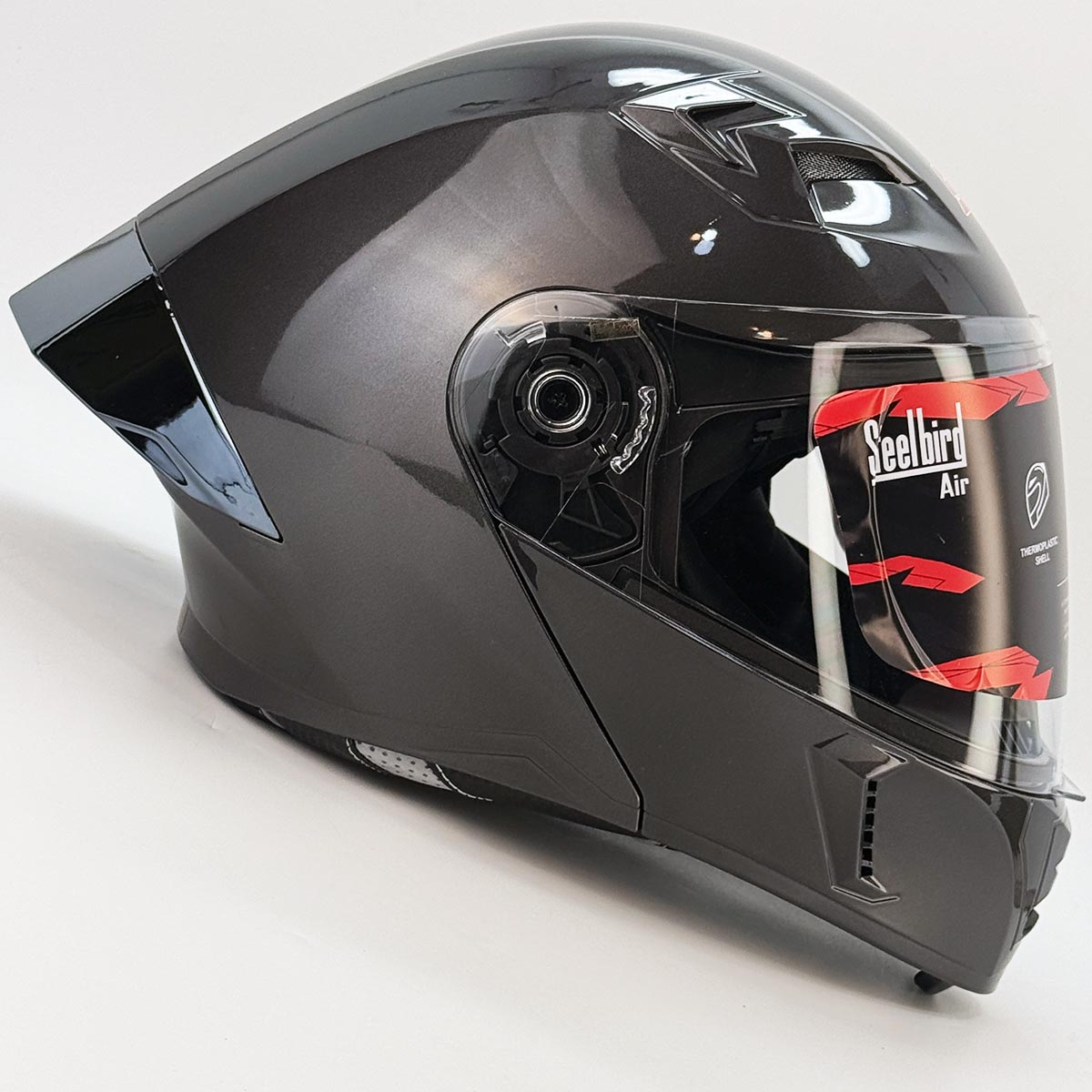 کلاه کاسکت فک متحرک استیل برد مدل Predator کد 2376